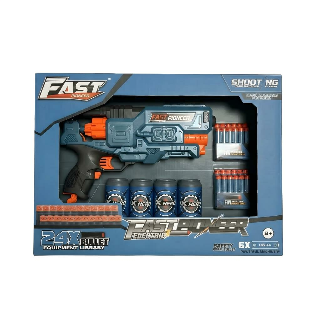 Fast Pioneer 24 Mermili Hedefli Dart Atan Tabanca