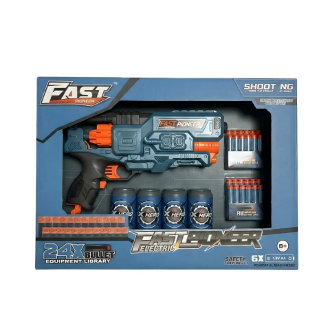 Fast Pioneer 24 Mermili Hedefli Dart Atan Tabanca