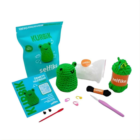 Kurbik Örgü Öğrenme Seti