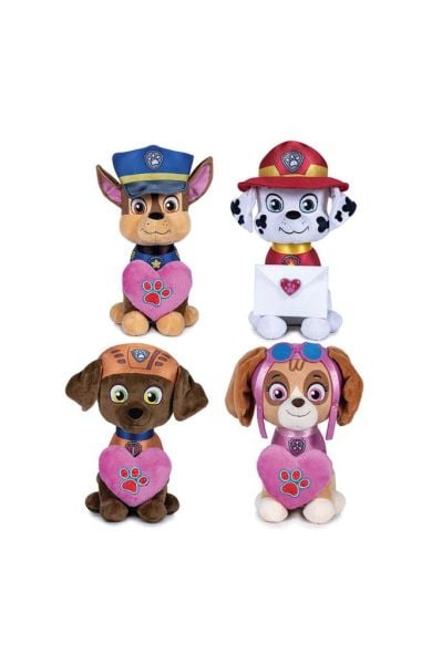 Paw Patrol Love Serisi Peluş Figür 27 Cm (1Adet)