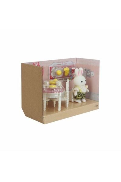 Bay Dreamy Mini Tavşan Aksesuarlı Yemek Masası Seti