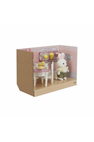Bay Dreamy Mini Tavşan Aksesuarlı Yemek Masası Seti