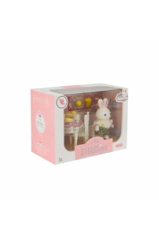 Bay Dreamy Mini Tavşan Aksesuarlı Yemek Masası Seti