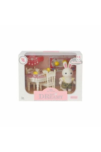 Bay Dreamy Mini Tavşan Aksesuarlı Yemek Masası Seti