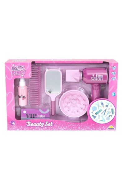 Sesli ve Işıklı Saç Tasarımı Güzellik Seti