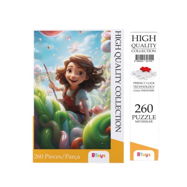 Mevsimler - 260 Parça Puzzle