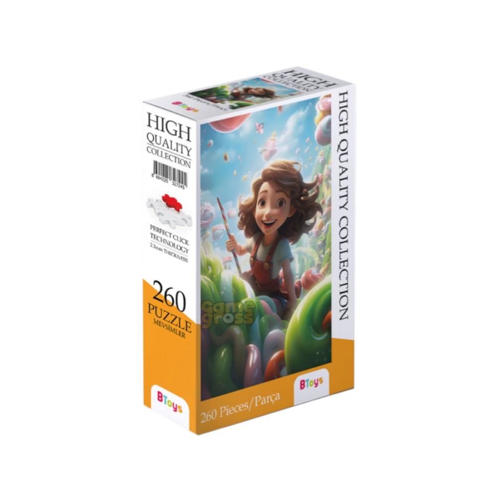 Mevsimler - 260 Parça Puzzle