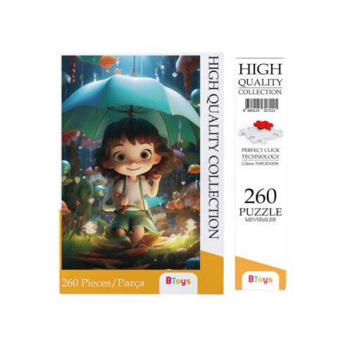 Mevsimler - 260 Parça Puzzle