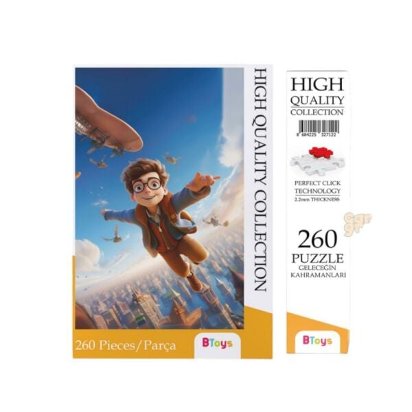Geleceğin Kahramanları - 260 Parça Puzzle