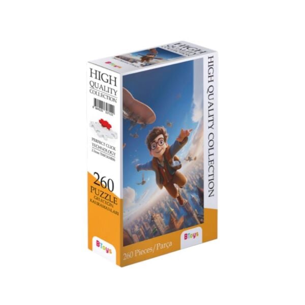 Geleceğin Kahramanları - 260 Parça Puzzle