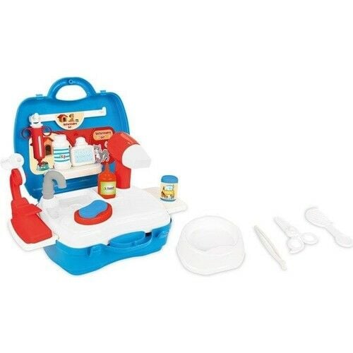 Pilsan Çantalı Oyuncak Veteriner Seti 21 Parça
