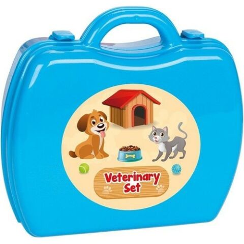 Pilsan Çantalı Oyuncak Veteriner Seti 21 Parça