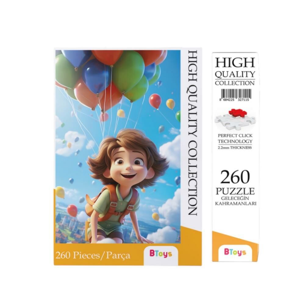 Geleceğin Kahramanları - 260 Parça Puzzle