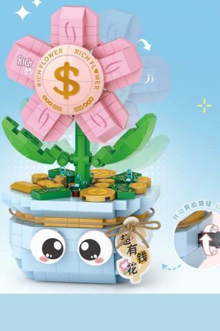 Saksıda Blok Parçalı Çiçeker 350 Parça