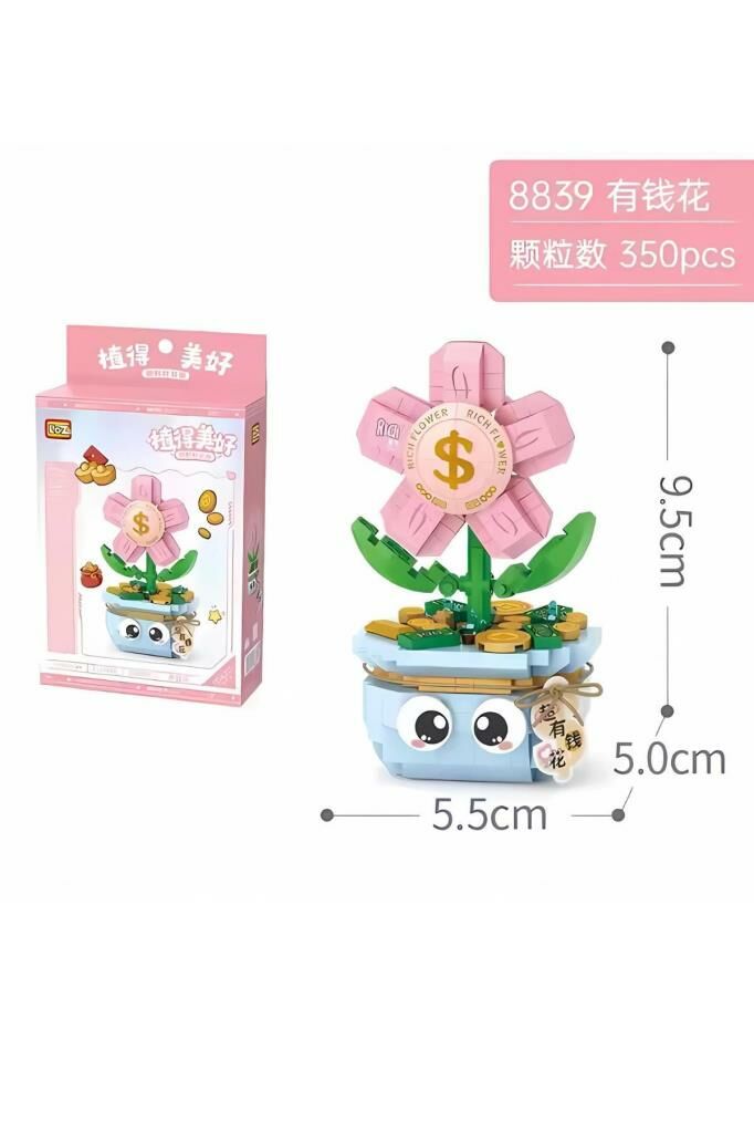 Saksıda Blok Parçalı Çiçeker 350 Parça