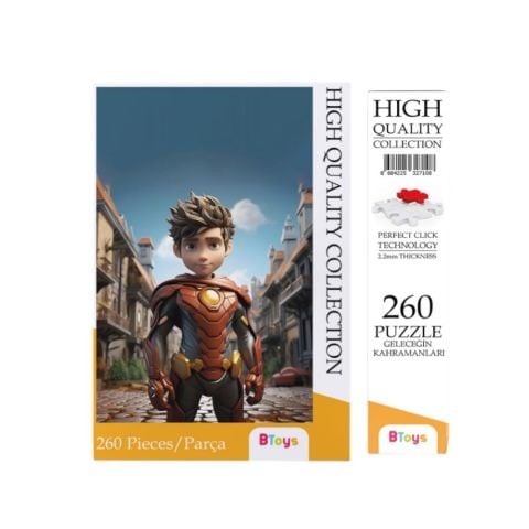Geleceğin Kahramanları - 260 Parça Puzzle
