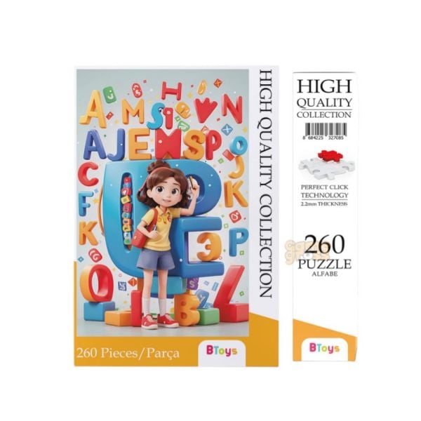 Alfabe - 260 Parça Puzzle