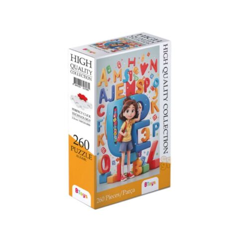 Alfabe - 260 Parça Puzzle