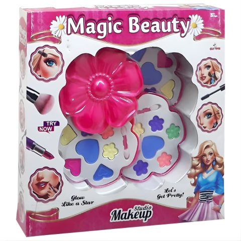 Çalkan Oyuncak Papatya Üçlü Makyaj Seti CLK-432