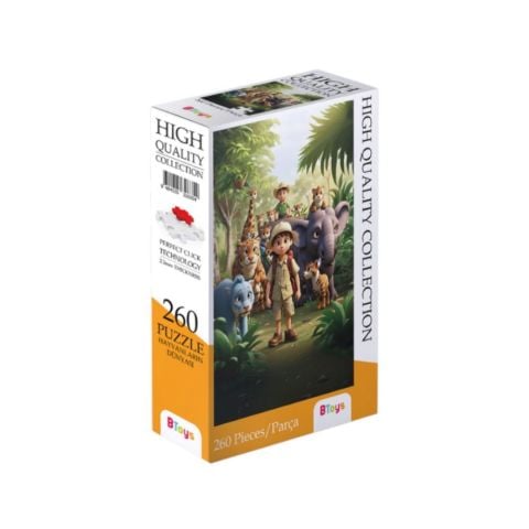 Hayvanların Dünyası - 260 Parça Puzzle