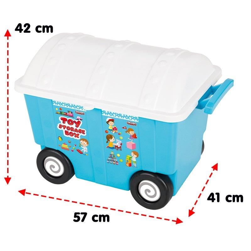 Pilsan Oyuncak Sandığı Mavi 06 044
