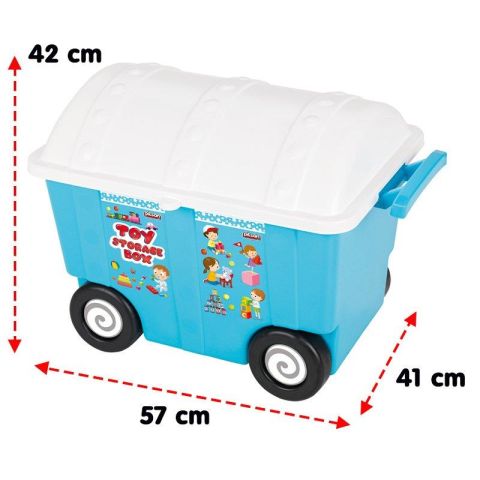 Pilsan Oyuncak Sandığı Mavi 06 044