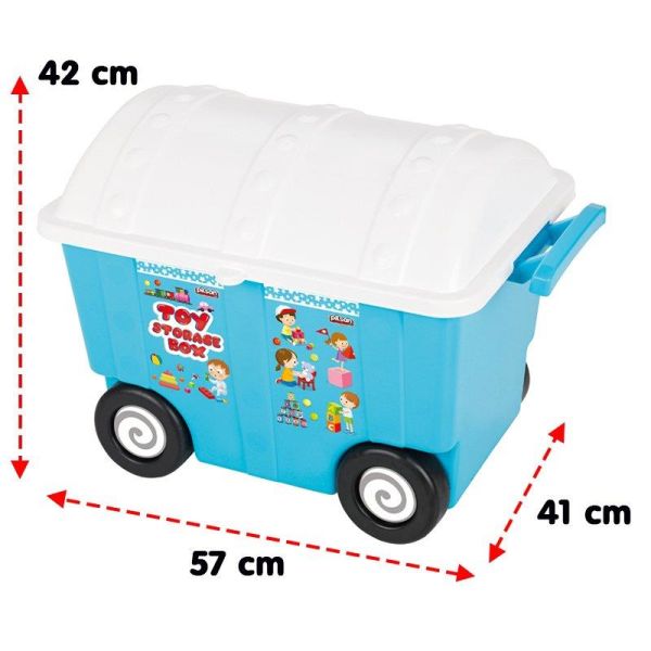 Pilsan Oyuncak Sandığı Yeşil (06 044)