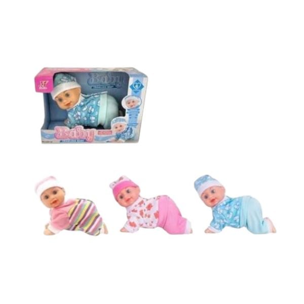 Kutulu Pilli Emekleyen Bebek