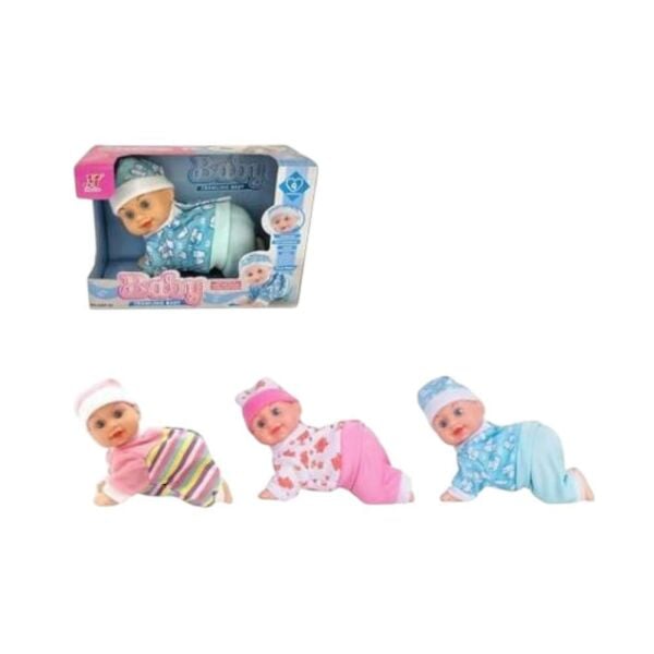 Kutulu Pilli Emekleyen Bebek