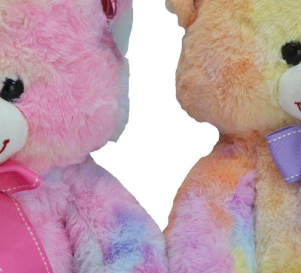 Halley Oyuncak Renkli Peluş Ayı 50 Cm 62918