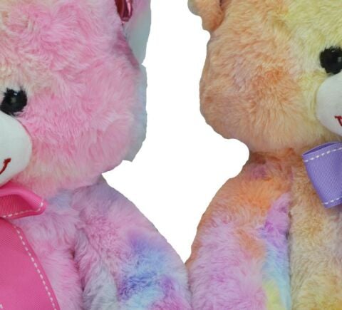 Halley Oyuncak Renkli Peluş Ayı 50 Cm 62918