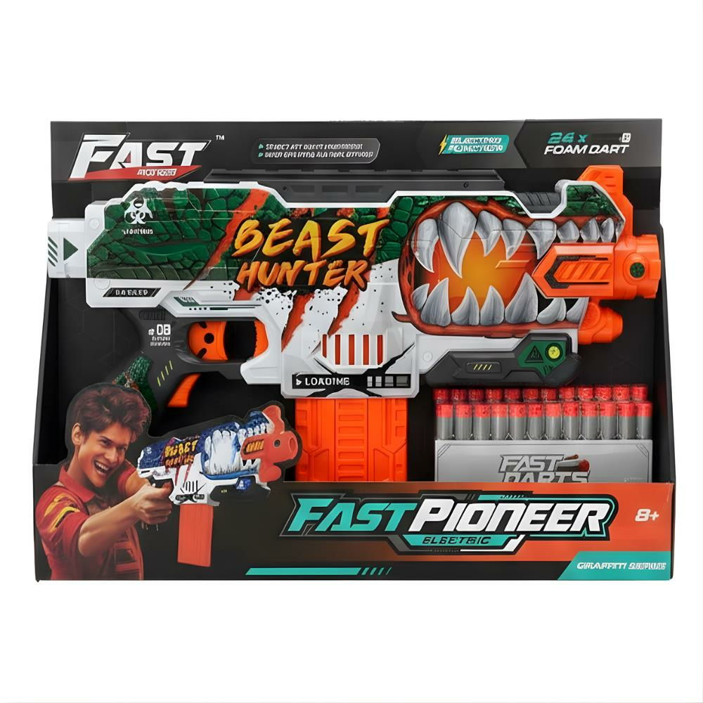 Fast Pioneer Beast Hunter 24 Mermili Dart Atan Şarjörlü Tabanca