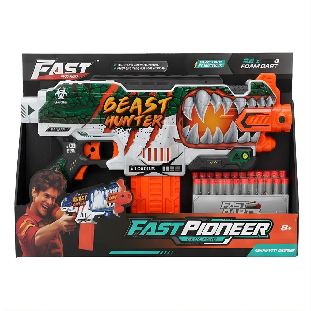 Fast Pioneer Beast Hunter 24 Mermili Dart Atan Şarjörlü Tabanca