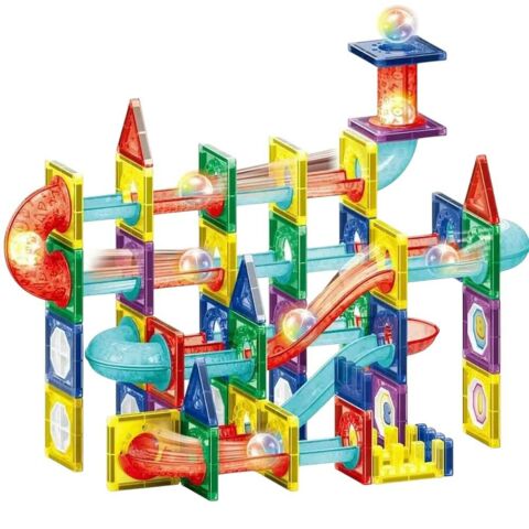 Işıklı Manyetik Bloklar 105 Parça