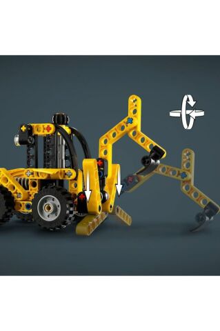 LEGO ® Technic Kazıcı Yükleyici 42197 - 7 Yaş ve Üzeri Çocuklar için Yapım Seti (104 Parça)