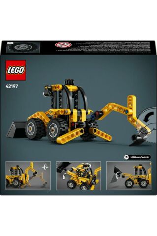 LEGO ® Technic Kazıcı Yükleyici 42197 - 7 Yaş ve Üzeri Çocuklar için Yapım Seti (104 Parça)