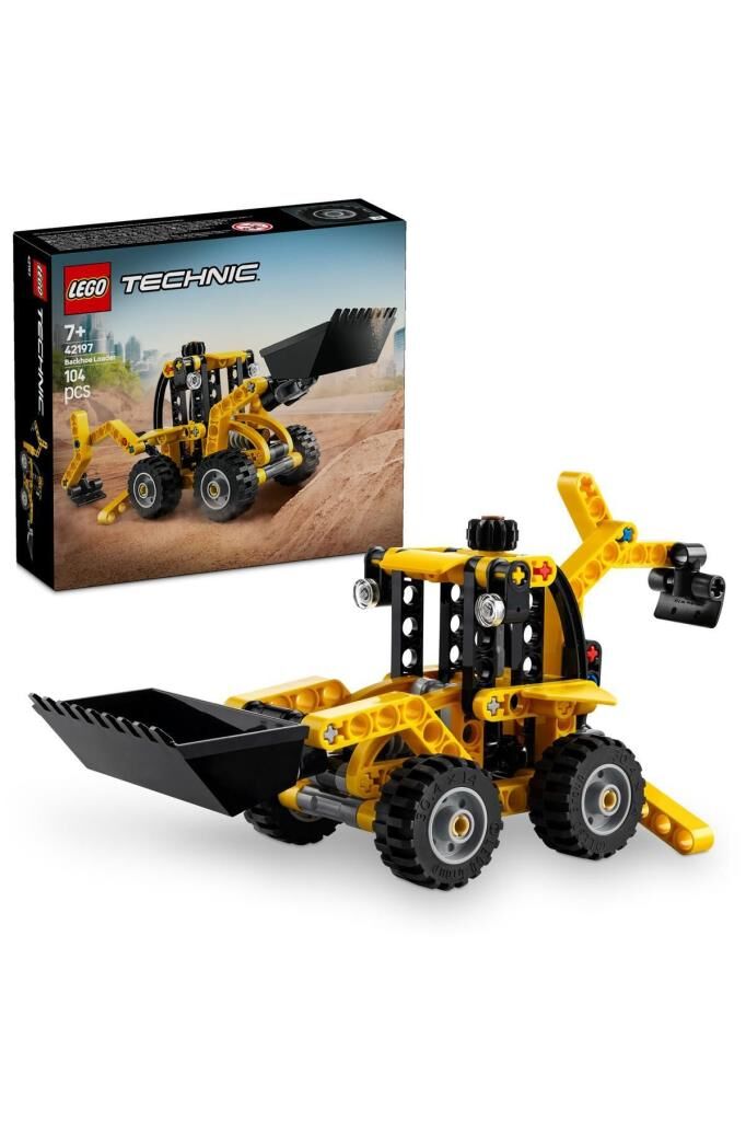 LEGO ® Technic Kazıcı Yükleyici 42197 - 7 Yaş ve Üzeri Çocuklar için Yapım Seti (104 Parça)