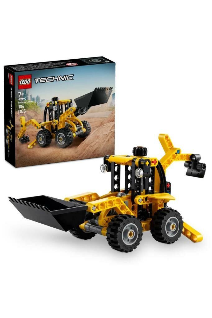LEGO ® Technic Kazıcı Yükleyici 42197 - 7 Yaş ve Üzeri Çocuklar için Yapım Seti (104 Parça)