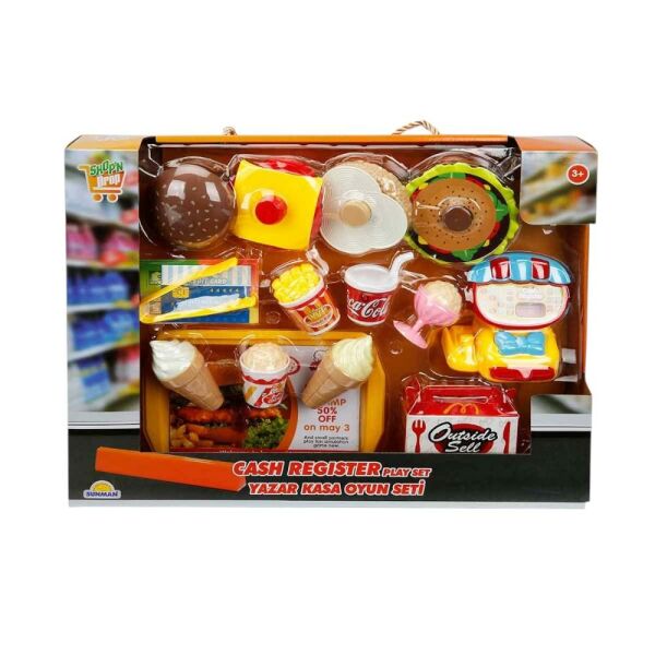 Market Set Hamburger Dondurma Tatlı Aks 3A