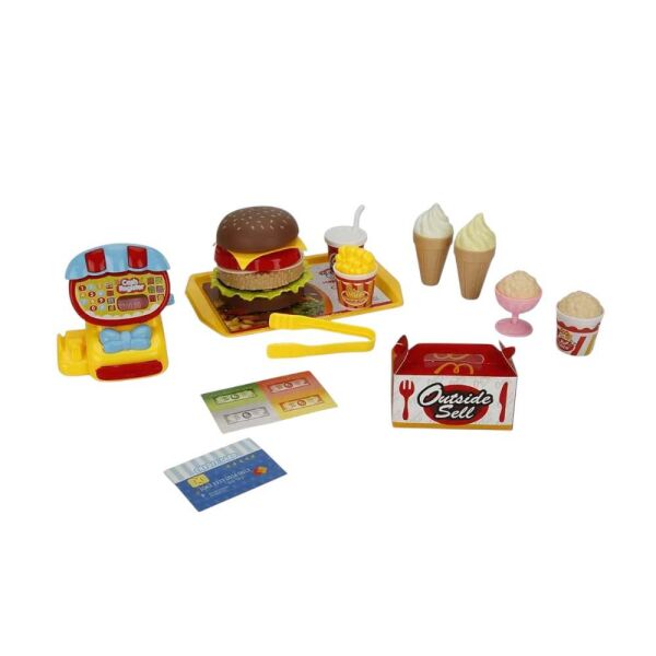 Market Set Hamburger Dondurma Tatlı Aks 3A