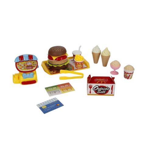 Market Set Hamburger Dondurma Tatlı Aks 3A