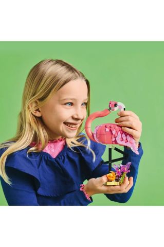 LEGO ® Creator 3’ü 1 Arada Vahşi Hayvanlar: Pembe Flamingo 31170 - 8+ Oyuncak Yapım Seti (288 Parça)