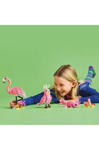 LEGO ® Creator 3’ü 1 Arada Vahşi Hayvanlar: Pembe Flamingo 31170 - 8+ Oyuncak Yapım Seti (288 Parça)