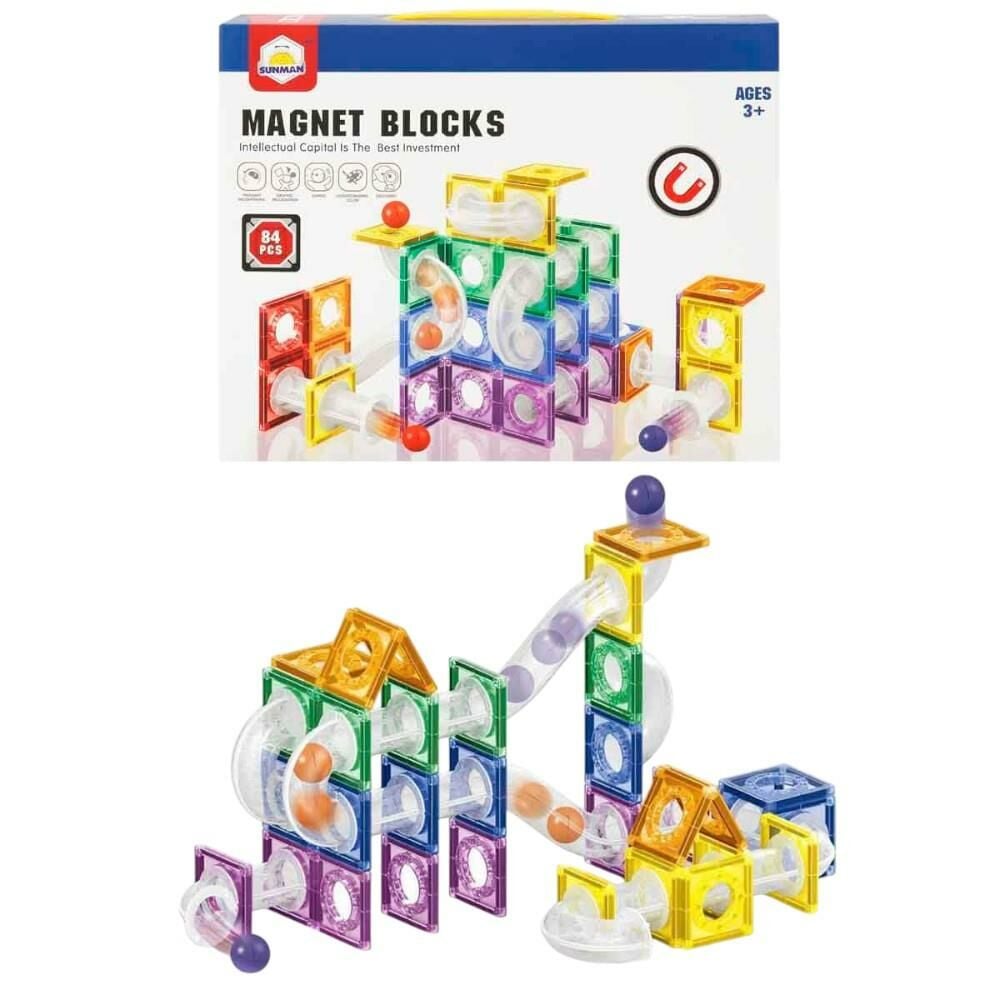 Manyetik Bloklar 84 Parça