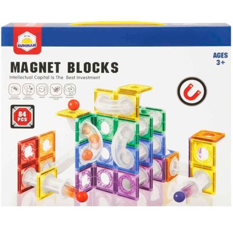 Manyetik Bloklar 84 Parça