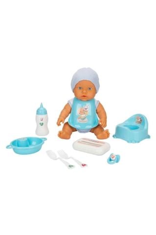 Bebelou Bakım Zamanı Sesli Gülen Ağlayan Bebek 32 cm