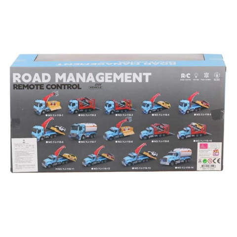 Büyük Kutulu Şarzlı Çekicili Uzaktan Kamyon