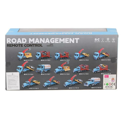 Büyük Kutulu Şarzlı Çekicili Uzaktan Kamyon