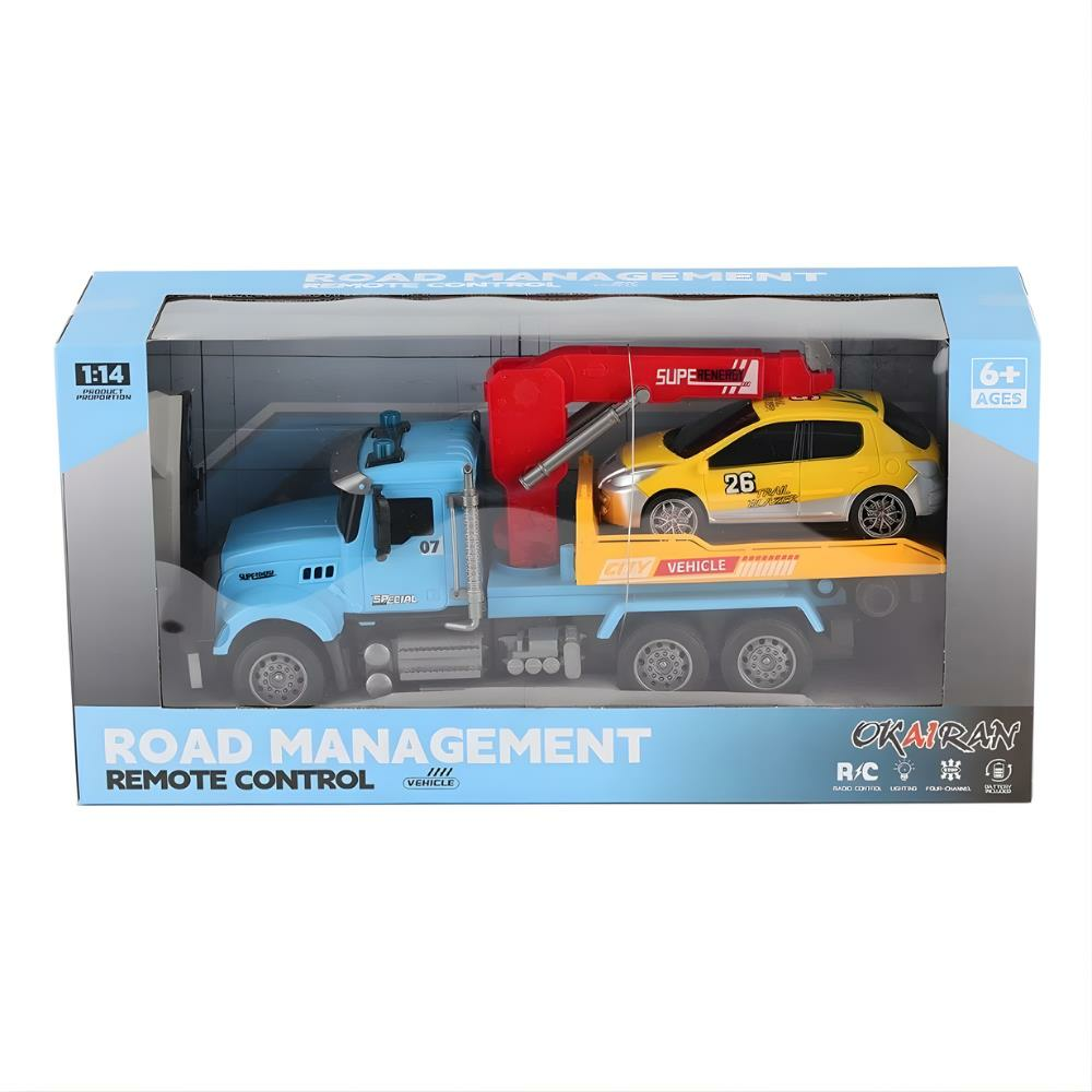 Büyük Kutulu Şarzlı Çekicili Uzaktan Kamyon