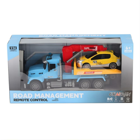 Büyük Kutulu Şarzlı Çekicili Uzaktan Kamyon